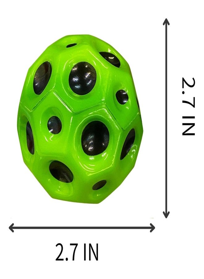 PRIMEFAIR Moon Ball, Pack of 12, High Bounce Rubber Balls, Assorted Colours, for Kids & Adults - Image 4